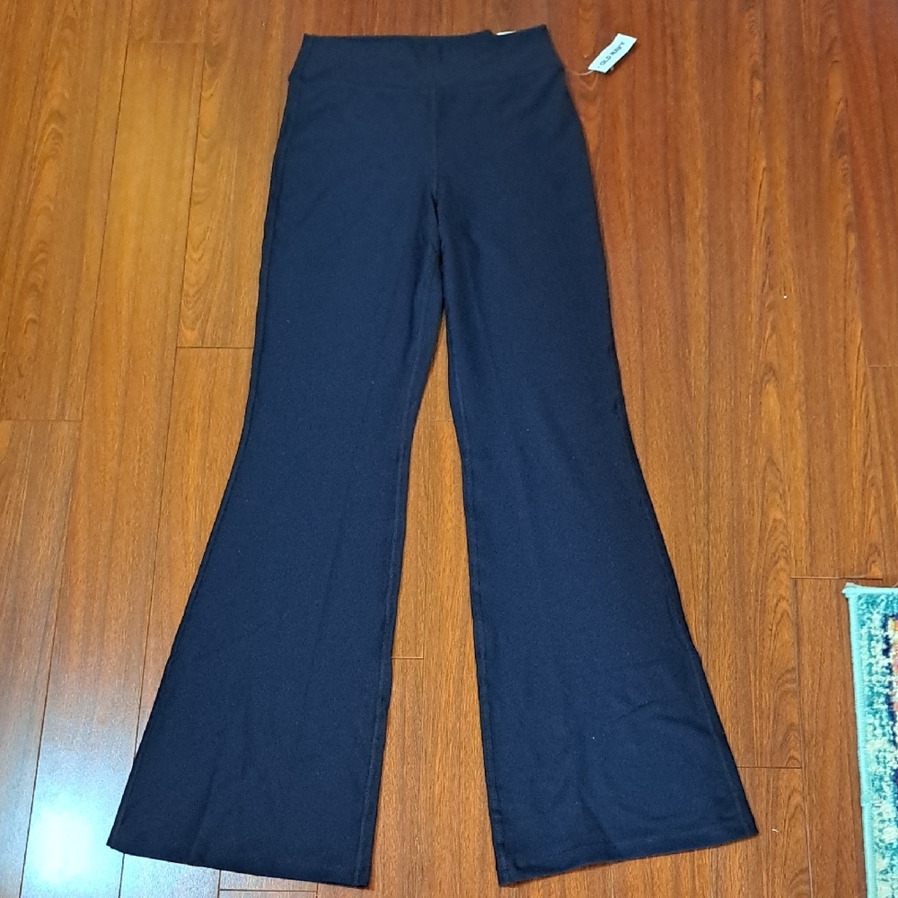 Old Navy Active Navy Blue Flare Leggings